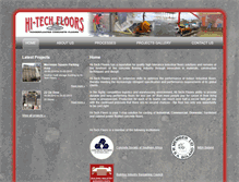 Tablet Screenshot of hitechfloors.co.za